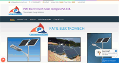 Desktop Screenshot of patilelectromech.com